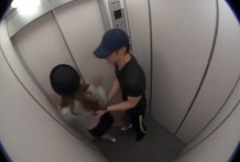 一時忍不住 侵犯了電梯小姐