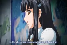 【3Dあにめ,ショートMOVIE】激カワ黒髪美◎女に中出し４