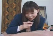 かわいい巨乳女子校生着衣セクシー中出受精