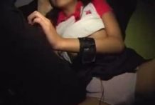 年下の彼女とのソフトＳＭハメ撮り！！　個人撮影