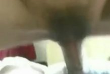 巨乳妻の騎乗ハメと精子舐め