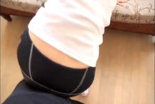 スパッツ尻コキ (12)