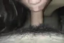 デカ尻女の口マンコフェラ